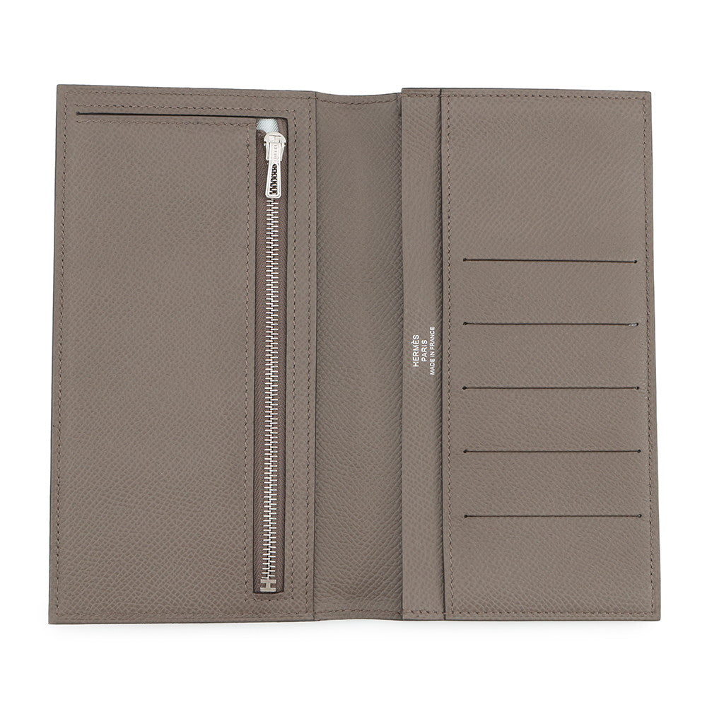 HERMES Citizen Twill Long Etain Epsom