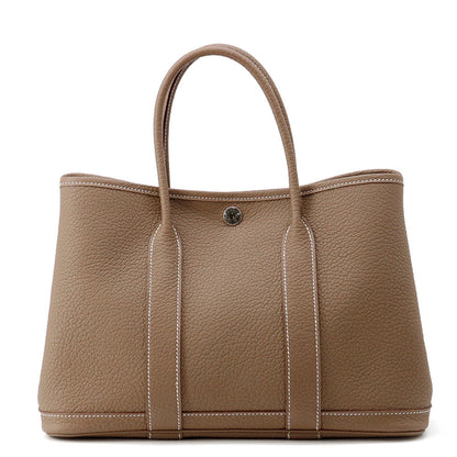 HERMES Garden Party Etoupe Negonda Leather Size TPM