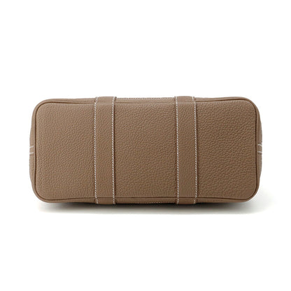 HERMES Garden Party Etoupe Negonda Leather Size TPM