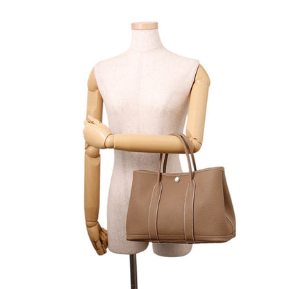 HERMES Garden Party Etoupe Negonda Leather Size TPM