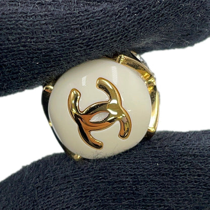 CHANEL CC Logo EarringABH727-B24313-U9887 Gold Plated Rhinestone