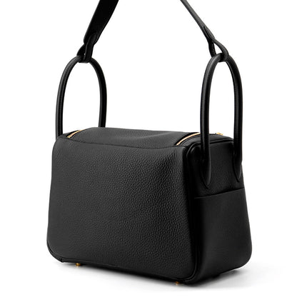 HERMES Lindy Black Taurillon Clemence Size 26