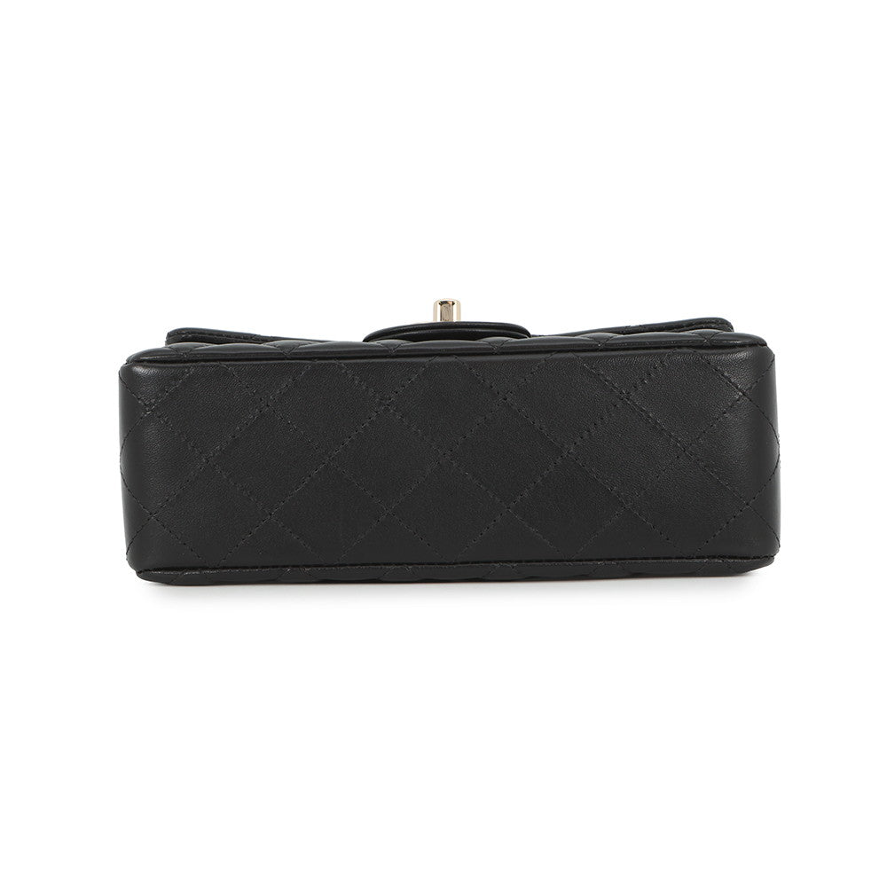 CHANEL Mini Matelasse ChainShoulder Bag BlackA69900 Y04059 94305 Lambskin Size 20