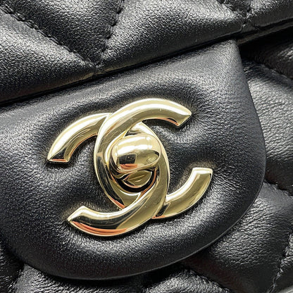 CHANEL Mini Matelasse ChainShoulder Bag BlackA69900 Y04059 94305 Lambskin Size 20