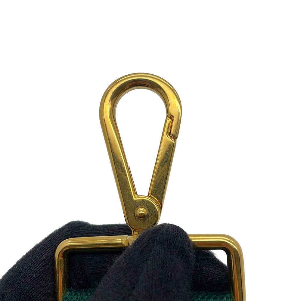 PRADA Canapa 2WAY Tote Bag GreenBN2642 Canvas