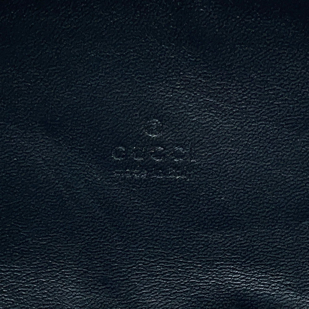 GUCCI GUCCI B Shoulder Bag Black834981 Micro GG Suede Leather Size Small
