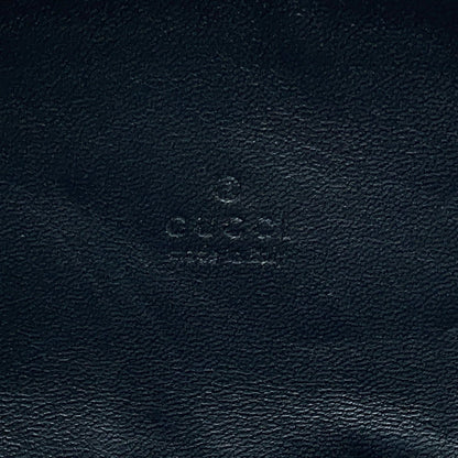 GUCCI GUCCI B Shoulder Bag Black834981 Micro GG Suede Leather Size Small