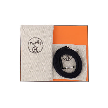 HERMES Evelyne Long Blue Nuit Taurillon Clemence Size TPM