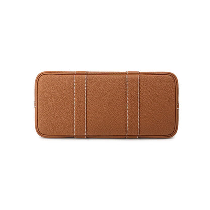 HERMES Garden Party Gold Negonda Leather Size TPM