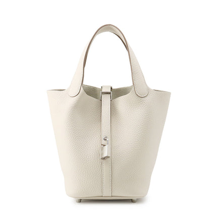 HERMES Picotin Lock Craie Taurillon Clemence Size PM