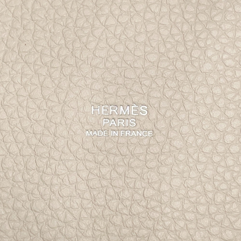 HERMES Picotin Lock Craie Taurillon Clemence Size PM