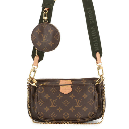 LOUIS VUITTON Multi Pochette Accessoires KhakiM44813 Monogram