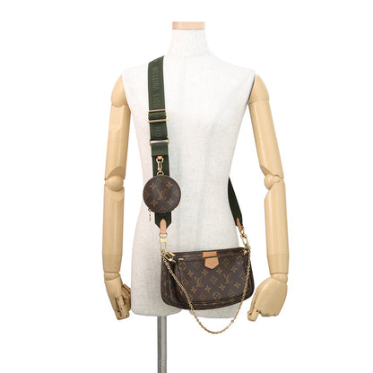 LOUIS VUITTON Multi Pochette Accessoires KhakiM44813 Monogram