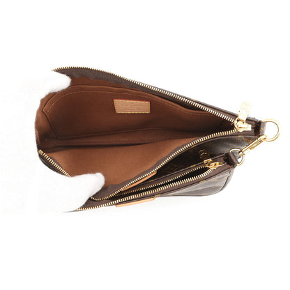 LOUIS VUITTON Multi Pochette Accessoires KhakiM44813 Monogram