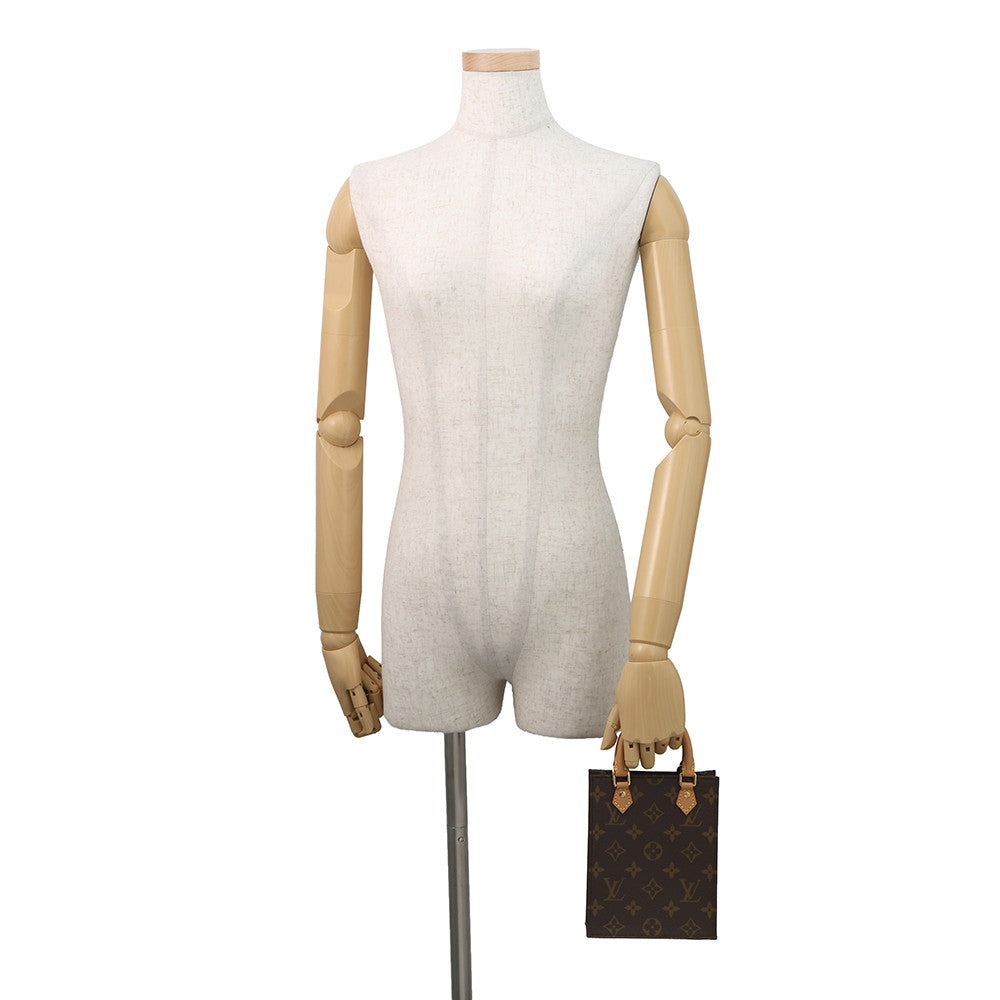 LOUIS VUITTON Petit Sac Plat BrownM69442 Monogram