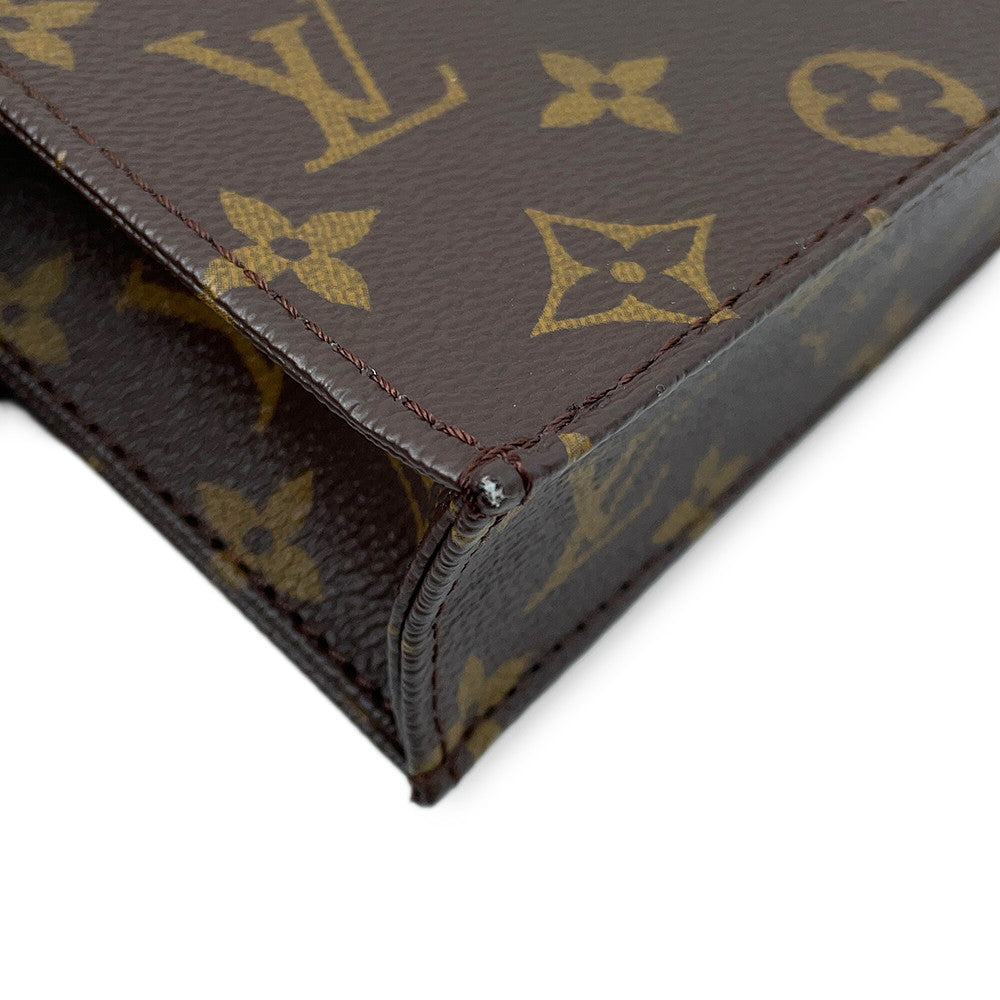 LOUIS VUITTON Petit Sac Plat BrownM69442 Monogram