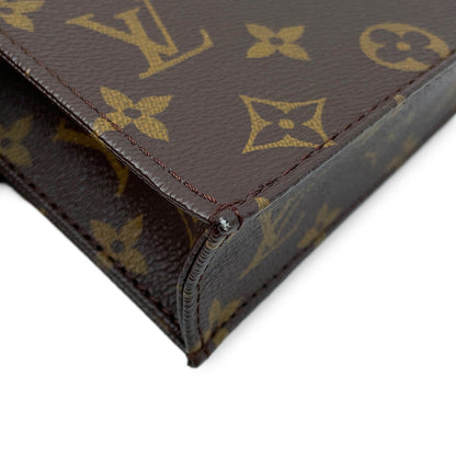 LOUIS VUITTON Petit Sac Plat BrownM69442 Monogram
