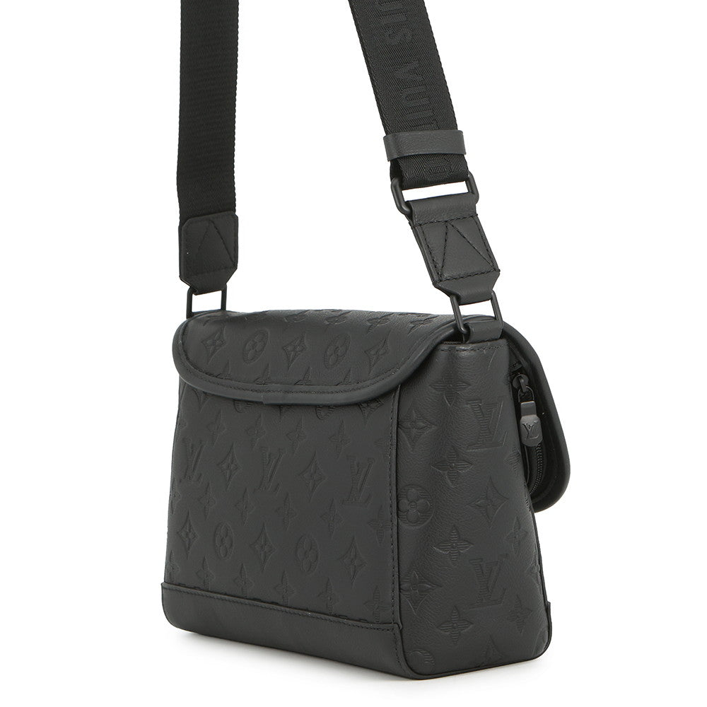 LOUIS VUITTON Pulse Messenger BlackM14874 Monogram Shadow