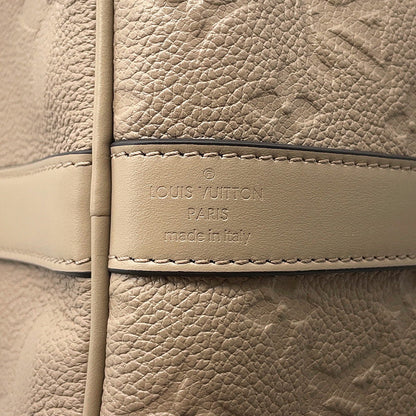 LOUIS VUITTON Keepall Bandouliere TourterelleM46114 Monogram Empreinte Leather Giant Size 45