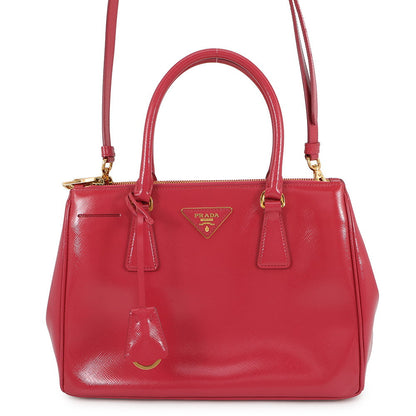 PRADA Galleria 2WAY Handbag PinkBN2863 Saffiano LeatherLeather