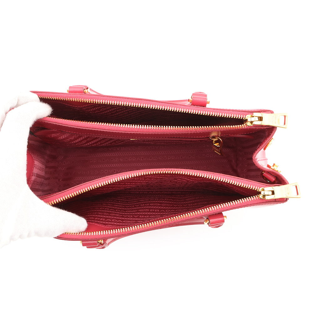 PRADA Galleria 2WAY Handbag PinkBN2863 Saffiano LeatherLeather
