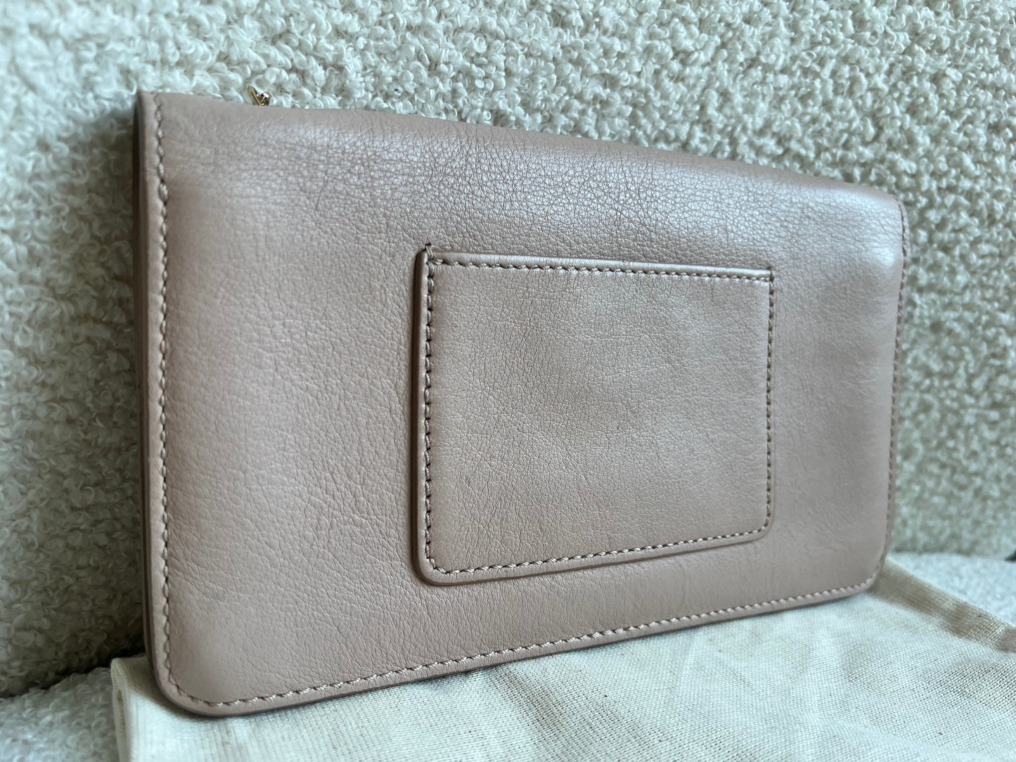 Mulberry Ballet Pink Bayswater Clutch (RRP £495)