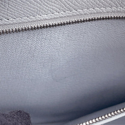 HERMES Kelly Sellier Blue Gacier Epsom Size 28