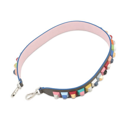 FENDI Strap you Gray/Multicolor Leather