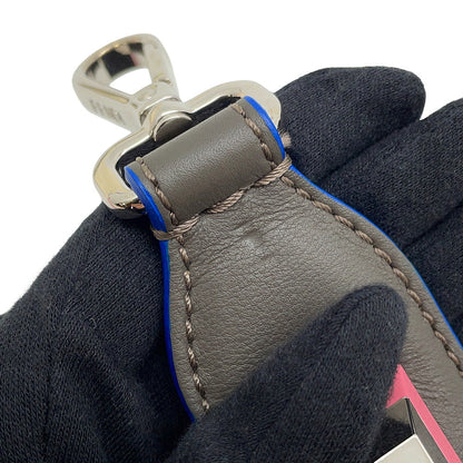 FENDI Strap you Gray/Multicolor Leather