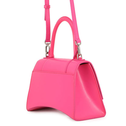 BALENCIAGA Hourglass Small 2WAY Bag Pink593546 Leather