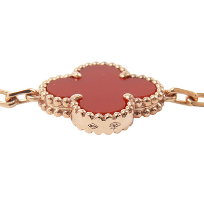 Van Cleef & Arpels Vintage Alhambra 5 Motif BraceletVCARP7RP00 18K Pink Gold