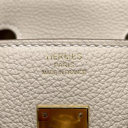 HERMES Birkin Craie Togo Leather Size 25
