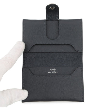 HERMES RMS Card Case Caban Evercolor