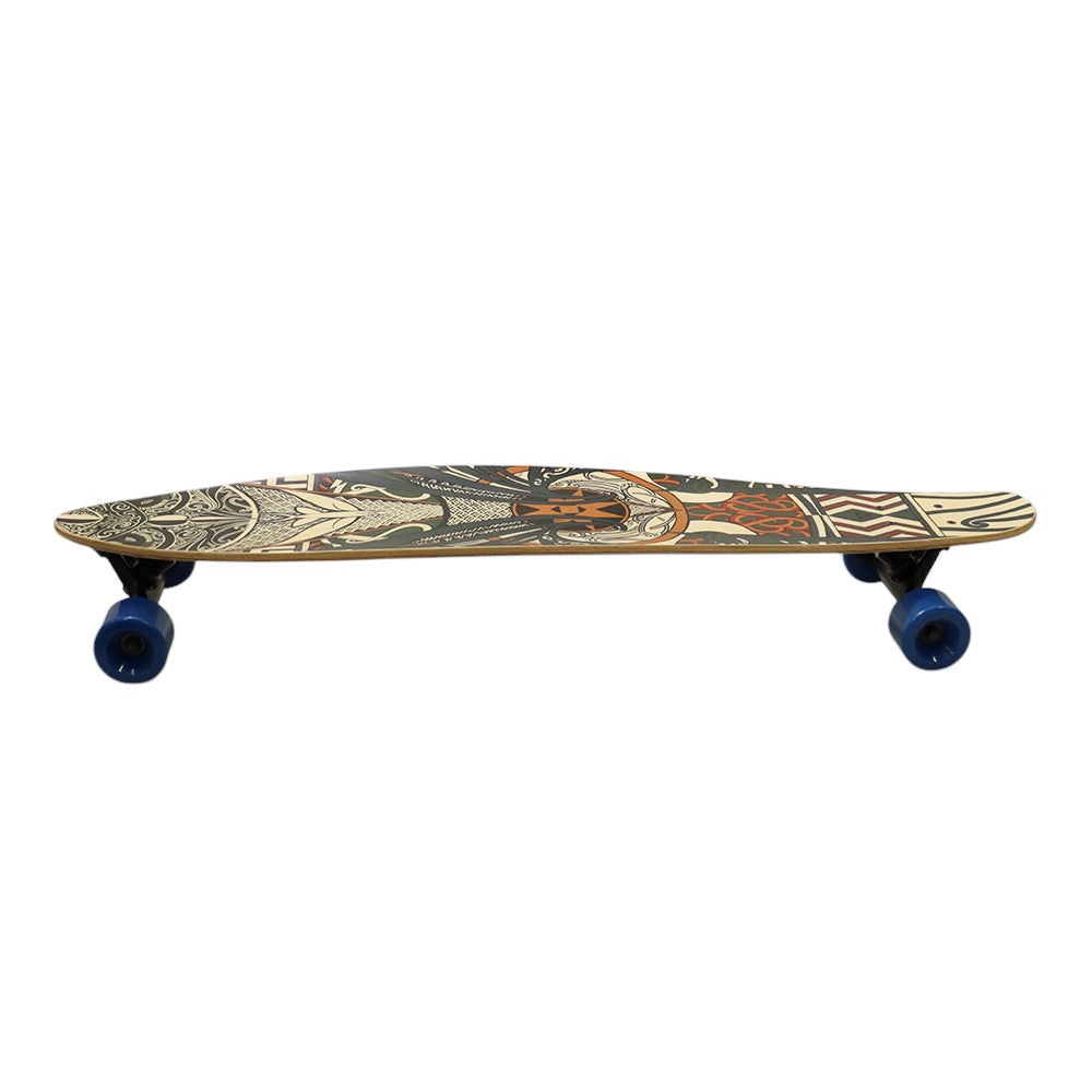 HERMES skateboard Beige/Multicolor Wood Size 39"