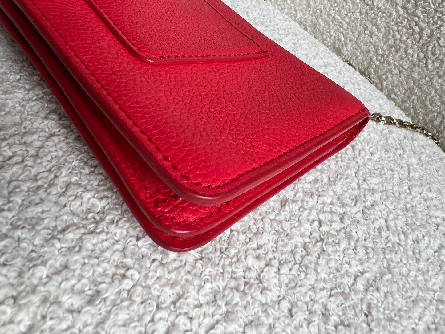 Mulberry Hibiscus Red Bayswater Clutch (RRP £495)
