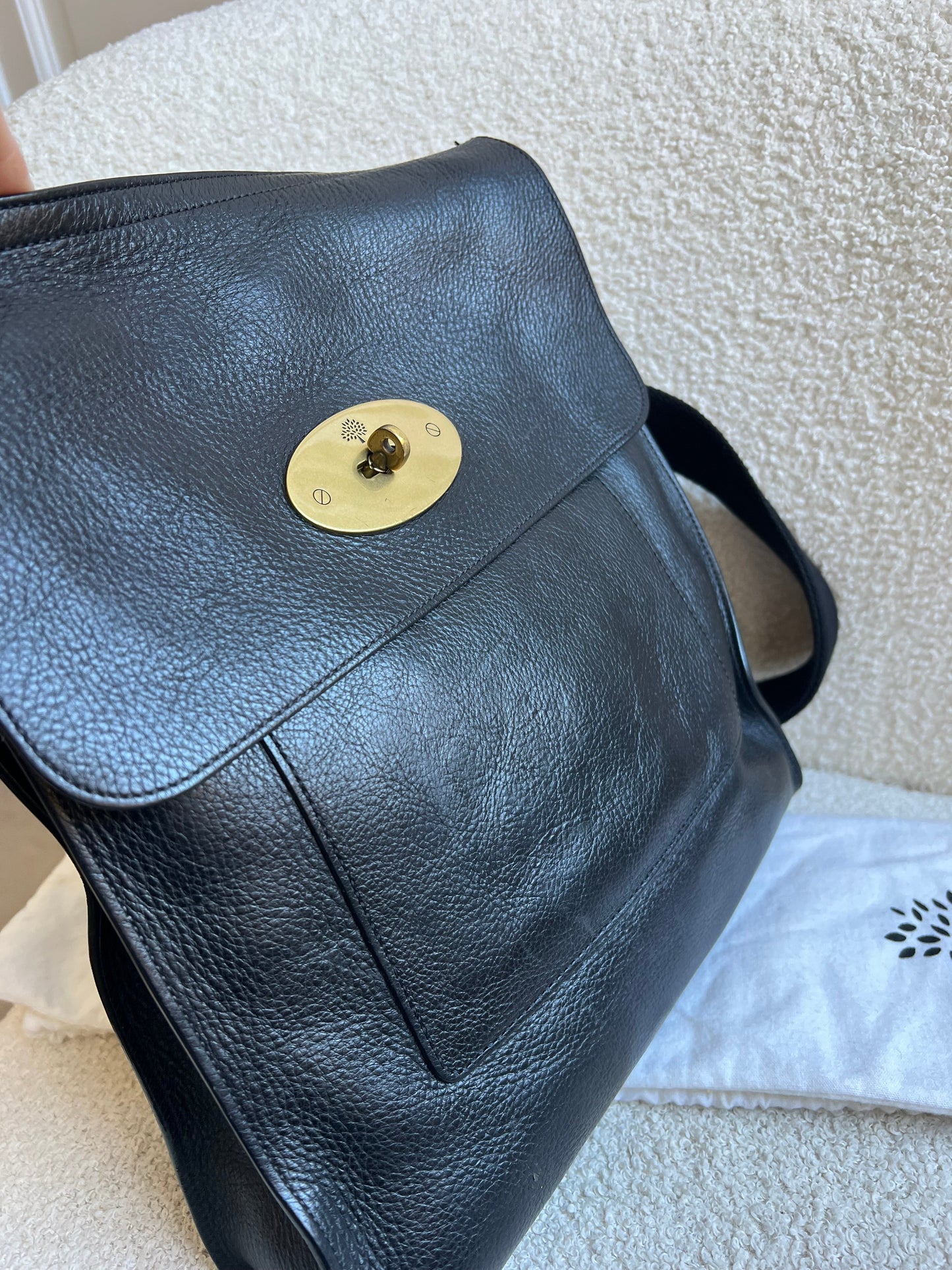 Mulberry Large Black Antony (RRP £695)