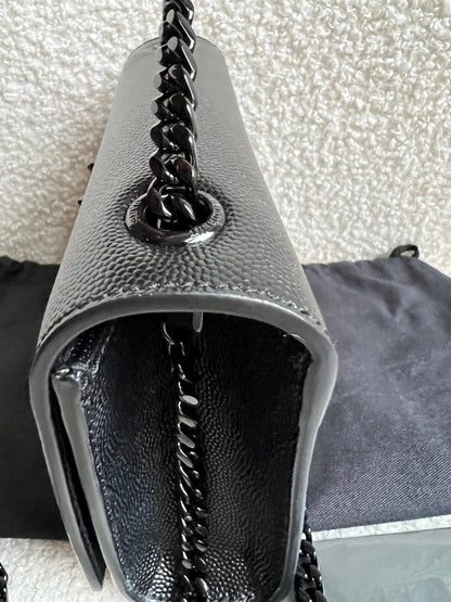 Yves Saint Laurent (YSL) Black on Black Mini Kate