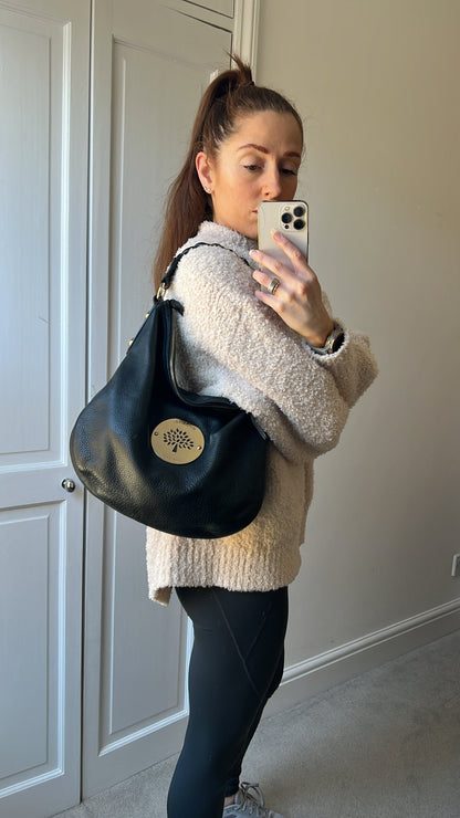 Mulberry Black Daria Hobo (RRP £795)