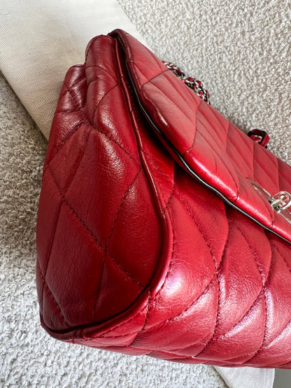 Mulberry Scarlet Red Quilted Medium Lily with Gold Hardware (RRP £1095)