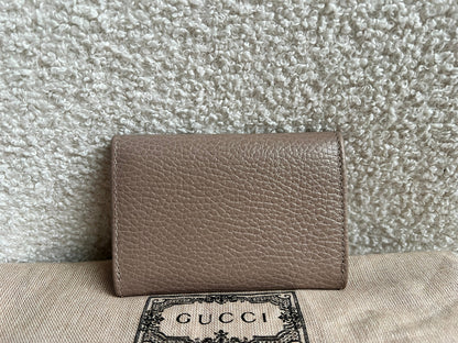 Gucci Beige Marmont Card Holder