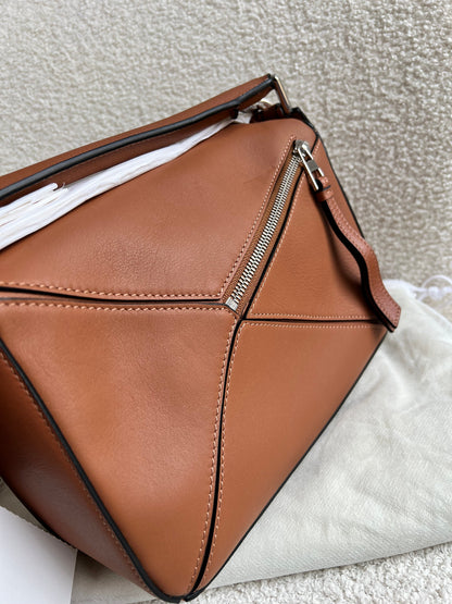 Loewe Tan Small Puzzle Bag (RRP £2550)