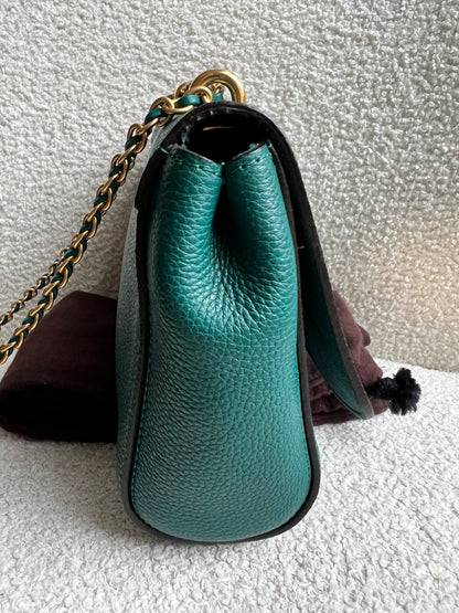 Mulberry Ocean Green Regular Lily with Gold Hardware (RRP £995)
