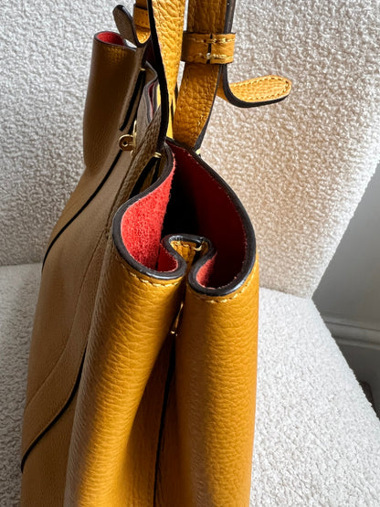 Mulberry Small Deep Amber Bayswater Tote (RRP £795)