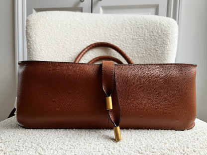 Chloe Medium Marcie Double Carry Bag in Tan (RRP £1890)