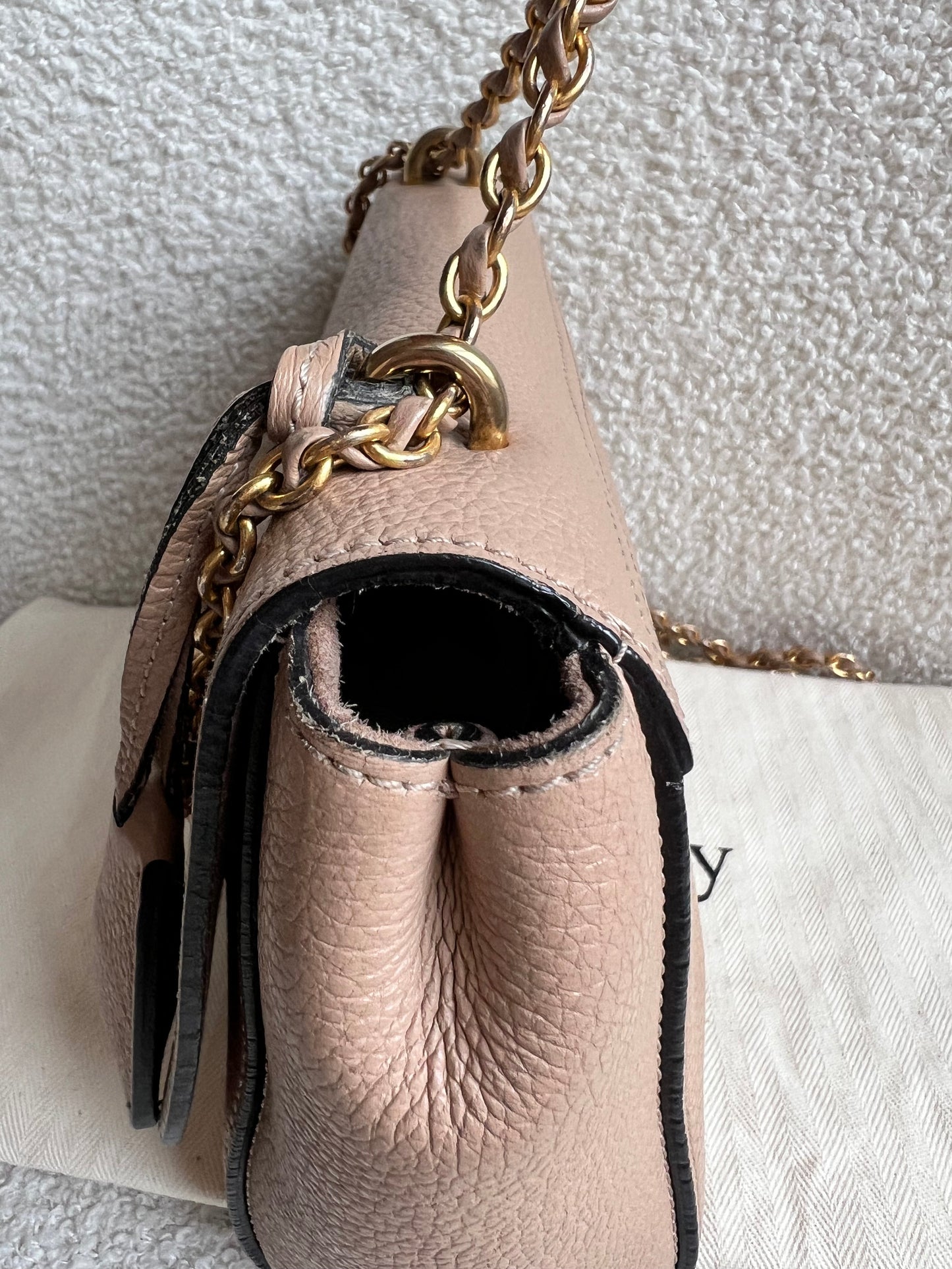 Mulberry Rosewater Regular Lily with Gold Hardware (RRP £995)