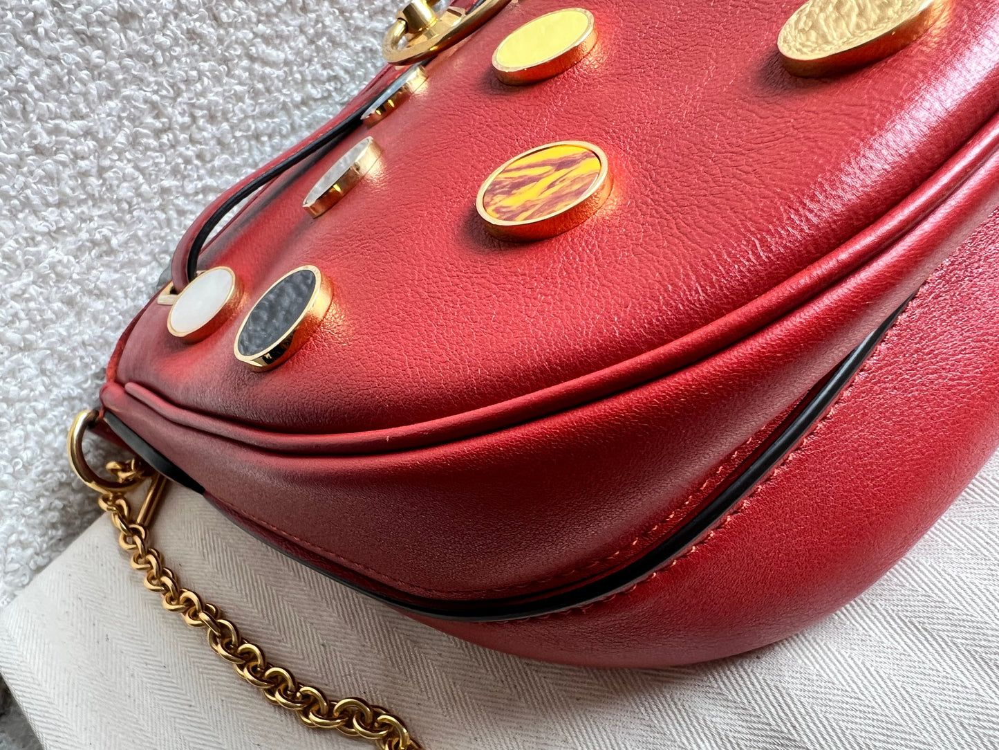 Mulberry Cabochon Brockwell Satchel