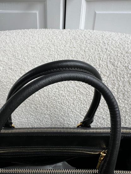 Prada Black Galleria Saffiano Tote