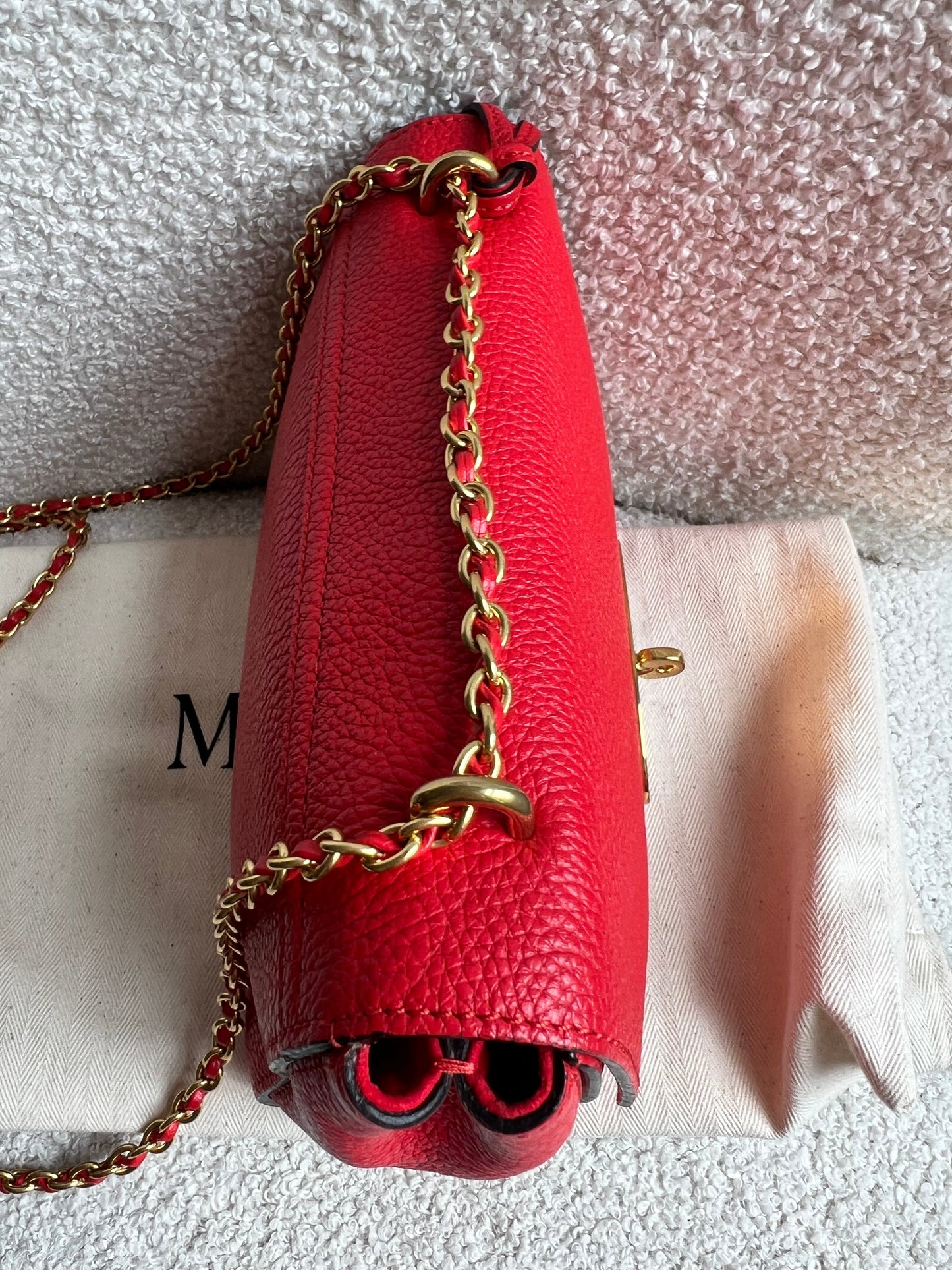 Mulberry Fiery Red Regular Lily with Gold Hardware (RRP £995)