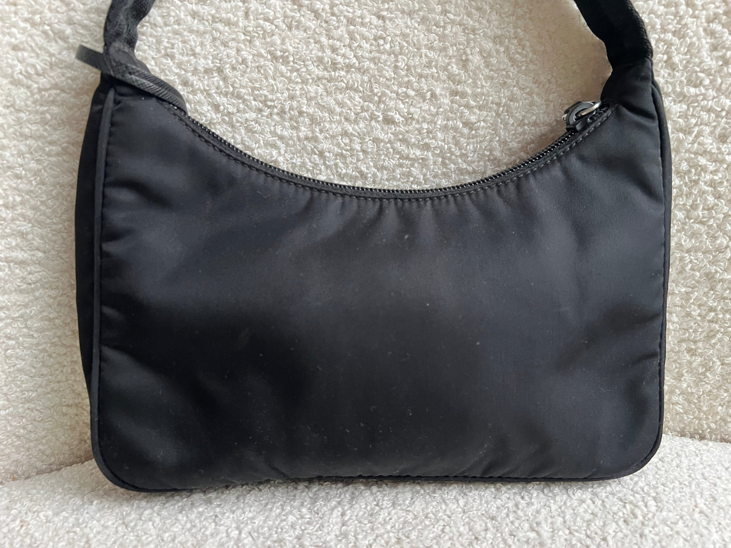 Prada Re-edition Black Nylon Shoulder Bag (RRP £920)