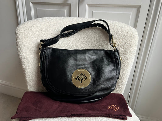 Mulberry Black Daria Satchel (RRP £795)